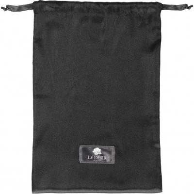 Púzdro Shots Le Désir Satin Bag čierne, textilné vak na erotickú bielizeň a pomôcky 32 x 22 cm