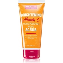 Beauty Formulas Brightening rozjasňující pleťový peeling s vitaminem C 150 ml