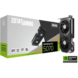 ZOTAC GeForce RTX 5070 Twin Edge 12GB GDDR7 192bit (ZT-B50700E-10P) Видео карти