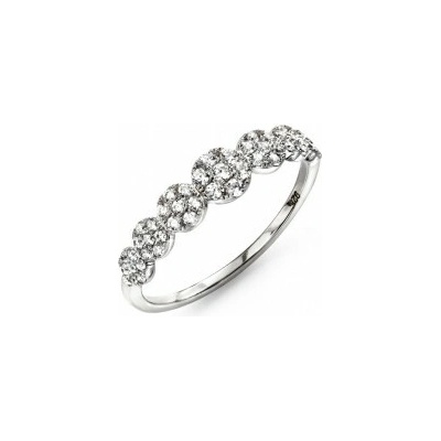 Elements silver Strieborný prsteň rodiovaný R3418C