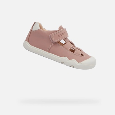 Geox s otevřeným nártem Ge G000402 Starorůžová