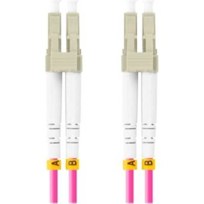 Lanberg FO-LULU-MD41-0050-VT optický patch, MM LC/UPC-LC/UPC duplex, 5m