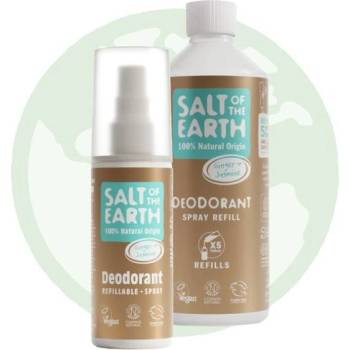 Salt Of The Earth deospray so zázvorom a jazmínom Ginger + Jasmine ( Natura l dezodorant) 100 ml