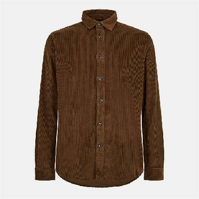 Риза Peter Werth Men's Long Sleeve Plain Shirt - Brown