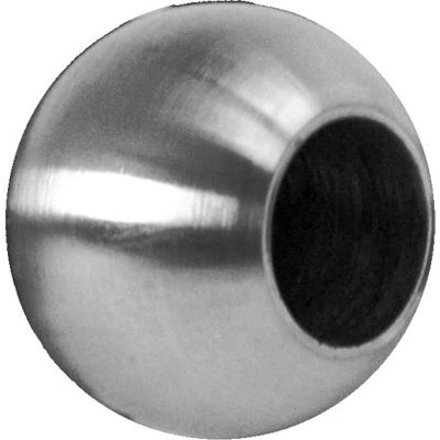 Guľa koncová ø 20 mm na trubku ø 12 mm, brúsená AISI 304