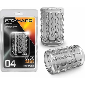 Пенис ръкав за допълнително удоволствие - Stay Hard 04 (BLUSH00223)