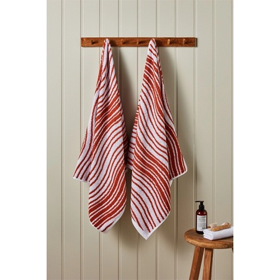 Homelife Хавлиена кърпа Homelife Waves Hand Towel - Brown