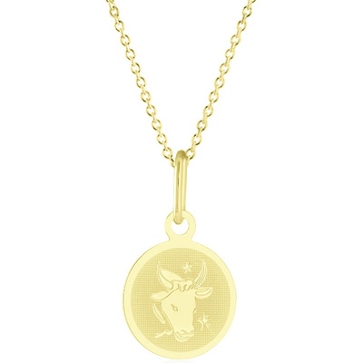 Gemmax Zlatý řetízek se znamením býk GUSYN-35821-36261