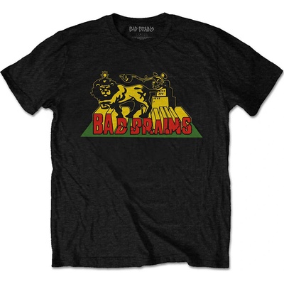Bad Brains tričko Lion Crush čierne