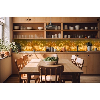 DIMEX ART s. r. o Фототапет за кухня - винтидж глухарчета 420 x 60 см