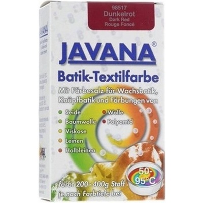 Batikovacia farba na textil KREUL Javana Batik dark red 70 g