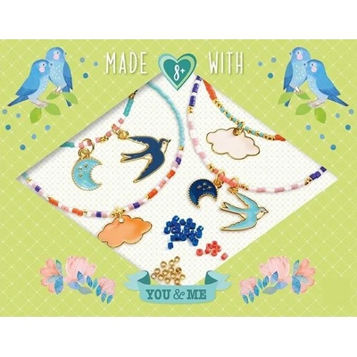 DJECO Творчески комплект Djeco - Направи гривни, Небе (DJ00016)