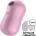 Satisfyer Засмукващ клиторстимулатор с вибрации Cotton Candy