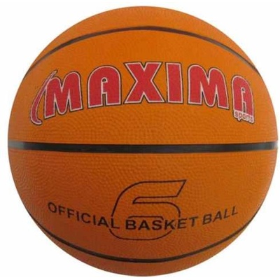 Maxima Баскетболна топка Maxima Sports, размер-6, Оранжева