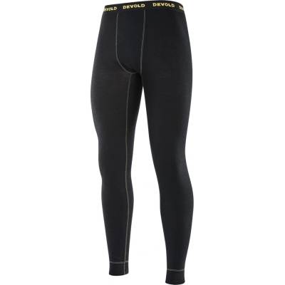 DEVOLD WOOL MESH PÁNSKÉ VLNĚNÉ SPODKY BLACK