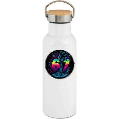 123TRIKO termoska Six Seven, Zombie 500 ml vtipné
