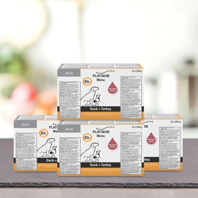 Platinum Menu Duck Turkey 48 x 375 g