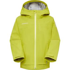 Mammut Детско водоустойчиво яке Mammut Kid's Taiss Hardshell Hooded Jacket Waterproof jacket - Acacia - размер 116 (EU) (703-6748-0112)