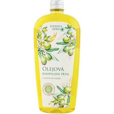 Bohemia Gifts & Cosmetics Olejová pena do kúpeľa oliva 500 ml