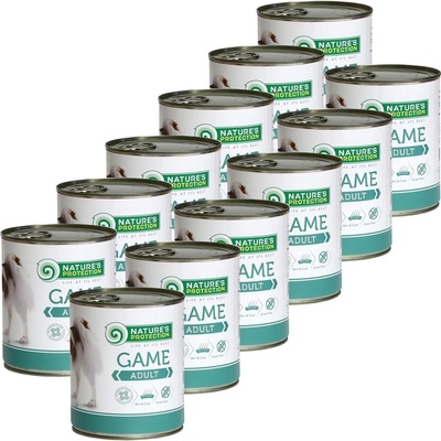Natures Protection Adult game 12 x 800 g
