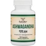 Double Wood Supplements Ashwagandha, 500 mg, 120 капсули, Double Wood (27295 DW)
