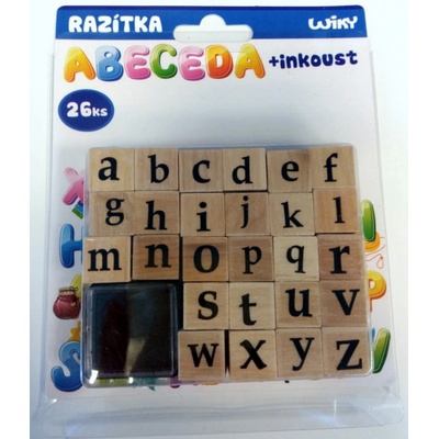 Wiky Razítka abeceda – Sleviste.cz