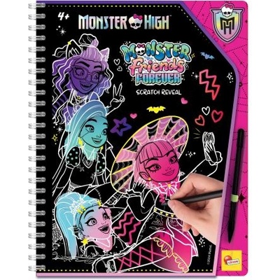 Lisciani Monster High Изтриваеми оцветявки Приятелки завинаги