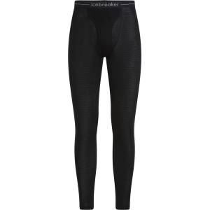 Icebreaker Мъжко мериносово термобельо Icebreaker 175 Everyday Leggings With Fly Long john - Black - размер M (015-2395-0112)
