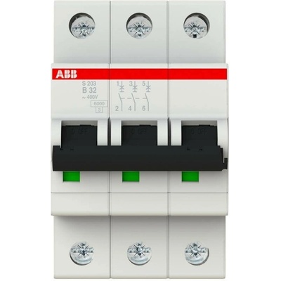 ABB 3p B 32A 6kA S200