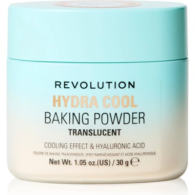 Revolution Hydra Cool Loose Baking Powder озаряваща насипна пудра с охлаждащ ефект 30 гр
