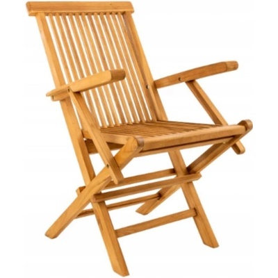 DOPPLER Křeslo zahradní skládací TAMAN RUSSET teak FSC