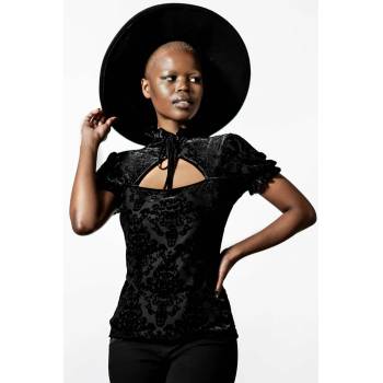 Image 1 of KILLSTAR дамска тениска (връх) KILLSTAR - Dolores Keyhole - Черен - KSRA004357