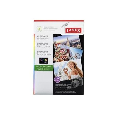 Tanex Фото хартия Tanex, A4, 180 g/m2, гланц, 25 листа, office1_1515100010