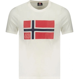 Norway 1963 Мъжка тениска с къс ръкав norway 1963, Размер m, Цвят Бял (856022_biwhite)