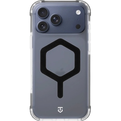 Tactical Хибриден удароустойчив кейс с MagSafe за iPhone 17 Pro Max - Tactical MagForce Hexagon Cover (черен-прозрачен) (57983127322)