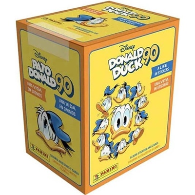Panini Kačera Donalda 90 rokov výročia balenie 36 balíčků samolepek