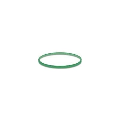 Gumička slabá zelená 1mm priemer 5cm [50 g]