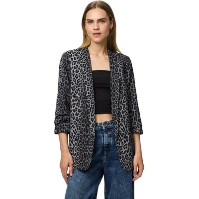 PIECES Сако Pieces Boss 3/4 Printed blazer - Grey (Grey)