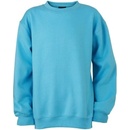 James Nicholson mikina bez kapucne JN040k Petrol