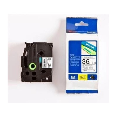 páska BROTHER TZ261 čierne písmo, biela páska Tape (36mm) (TZE261)