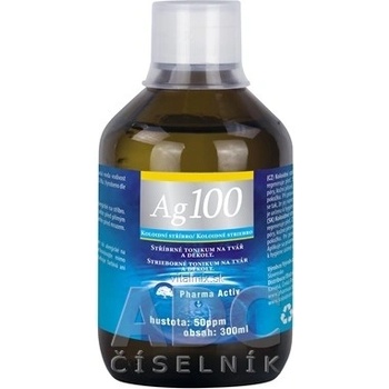 Pharma Activ Koloidní stříbro Ag100 50ppm 300 ml