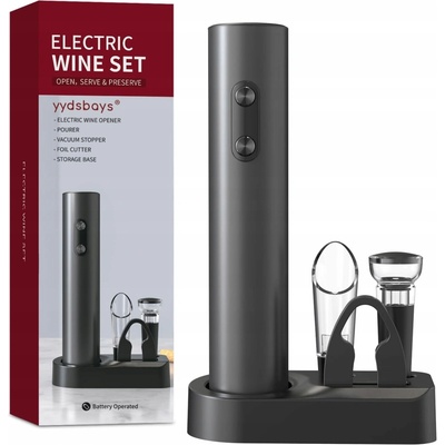 Elektrický otvírák na víno vývrtka 5 v 1 VINOCORK