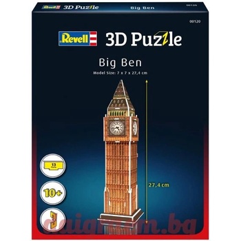 Image 1 of Revell 3D пъзел Revell 00120 - Биг Бен (R00120)