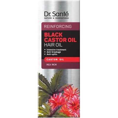 Dr. Santé Black Castor oil olej na vlasy 100 ml