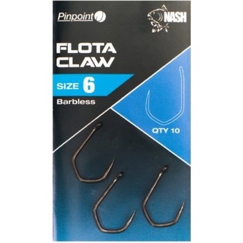 Kevin Nash Pinpoint Flota Claw Barbless vel.6 10 ks