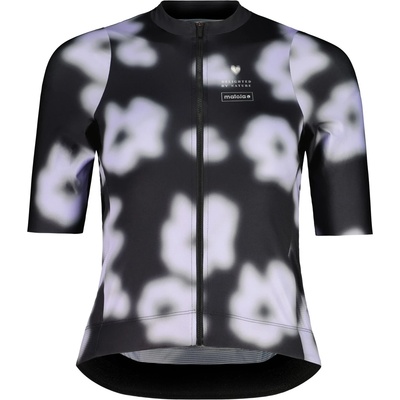 Maloja Дамска фланелка с къс ръкав за колоездене Maloja Women's VelikaM. Cycling jersey - Deep Black (156-3057-0114)