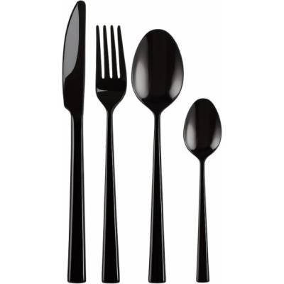 Lumarko Sada příborů v krabičce Piano Shiny Black 24 ks