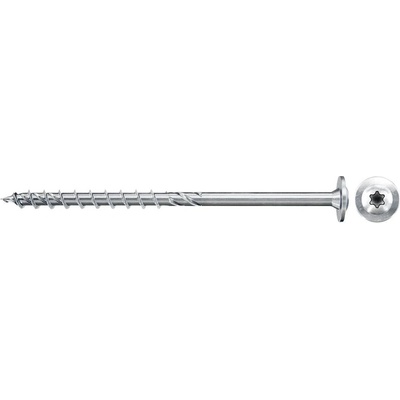 Fischer PowerFast II 561789 tanierové skrutky 5 mm 50 mm vnútorná hviezdica ocel glavanizované zinkom 200 ks