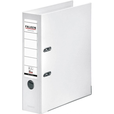 Falken Класьор Chromocolor, 8 cm, PP, бял (1070120515)