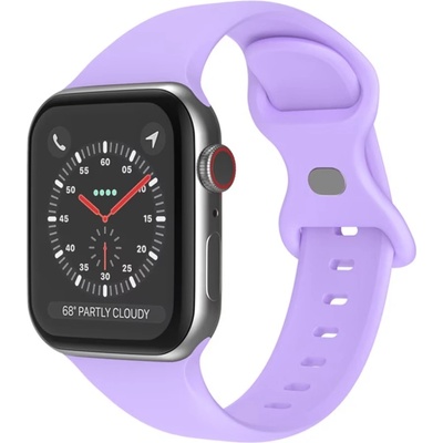 Techsuit Каишка Techsuit - W031 Silicone, Apple Watch, 38/40/41 mm, лилава (KF239483)